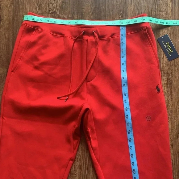 Polo Ralph Lauren Knit Joggers Red Men’s Size Large NWT - Picture 3 of 7